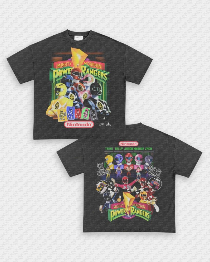1993 POWER RANGERS TEE - [DS] - WINS™ GAME CHANGERS TEE - WINS LA