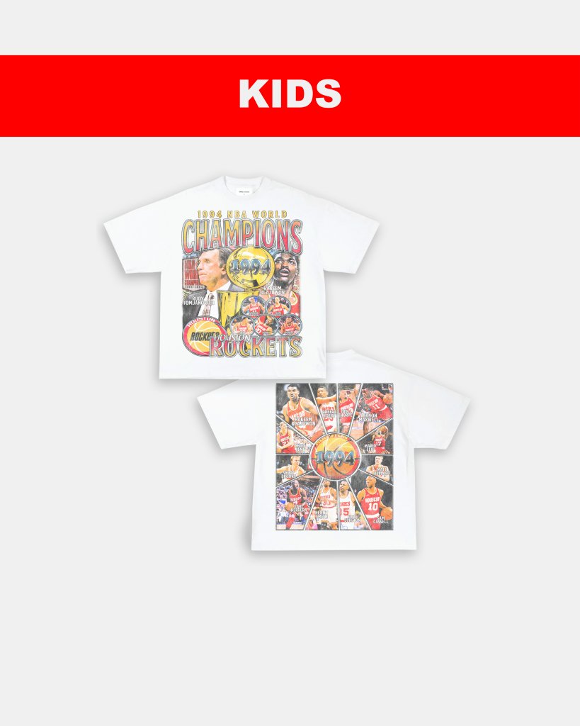 1994 NBA CHAMPIONS - KIDS TEE - [DS] - WINS™ GAME CHANGERS TEE - WINS LA