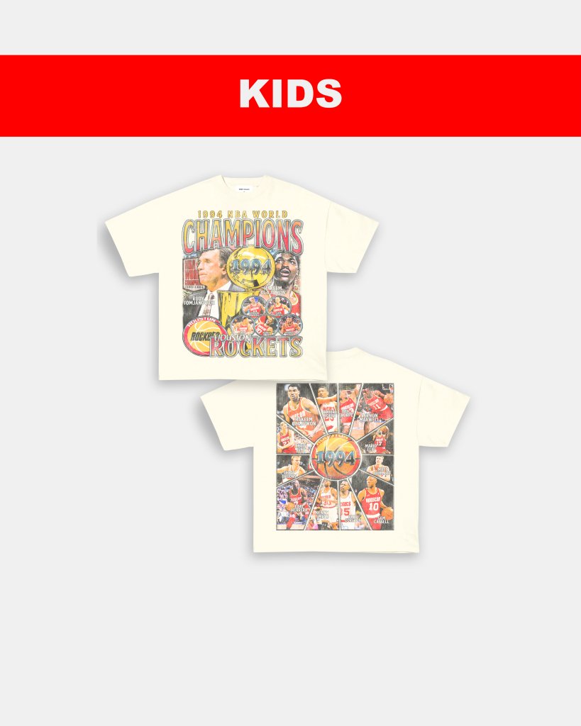 1994 NBA CHAMPIONS - KIDS TEE - [DS] - WINS™ GAME CHANGERS TEE - WINS LA