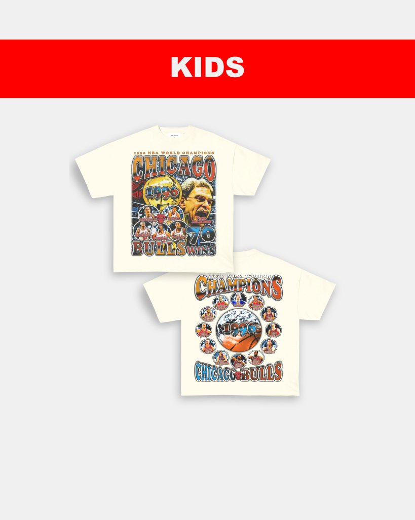 1996 NBA CHAMPIONS - KIDS TEE - [DS] - WINS™ GAME CHANGERS TEE - WINS LA