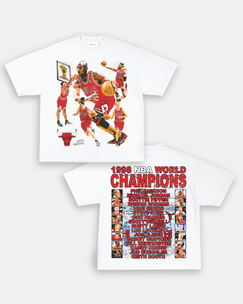 1998 NBA CHAMPS TEE - [DS] - WINS™ GAME CHANGERS TEE - WINS LA