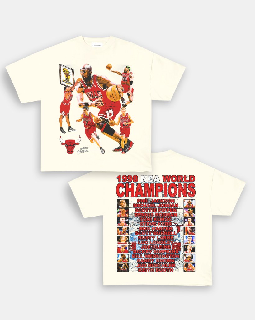 1998 NBA CHAMPS TEE - [DS] - WINS™ GAME CHANGERS TEE - WINS LA