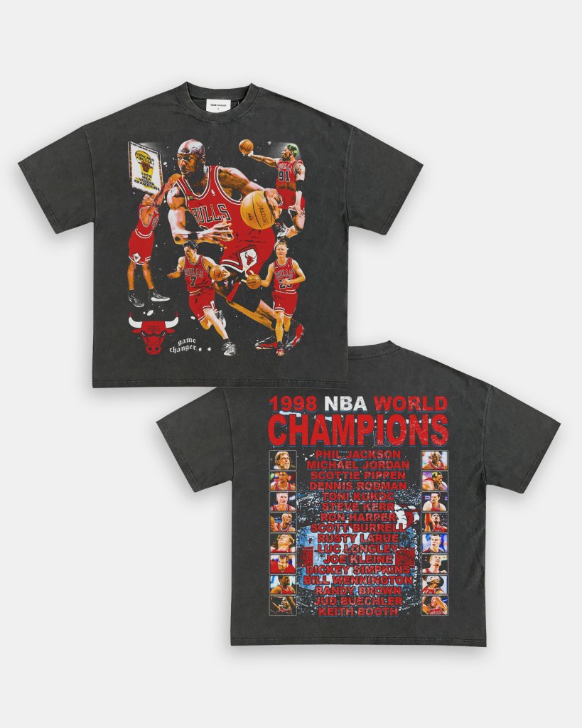 1998 NBA CHAMPS TEE - [DS] - WINS™ GAME CHANGERS TEE - WINS LA