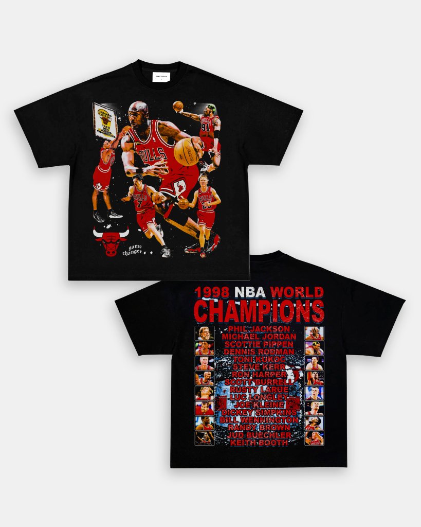 1998 NBA CHAMPS TEE - [DS] - WINS™ GAME CHANGERS TEE - WINS LA