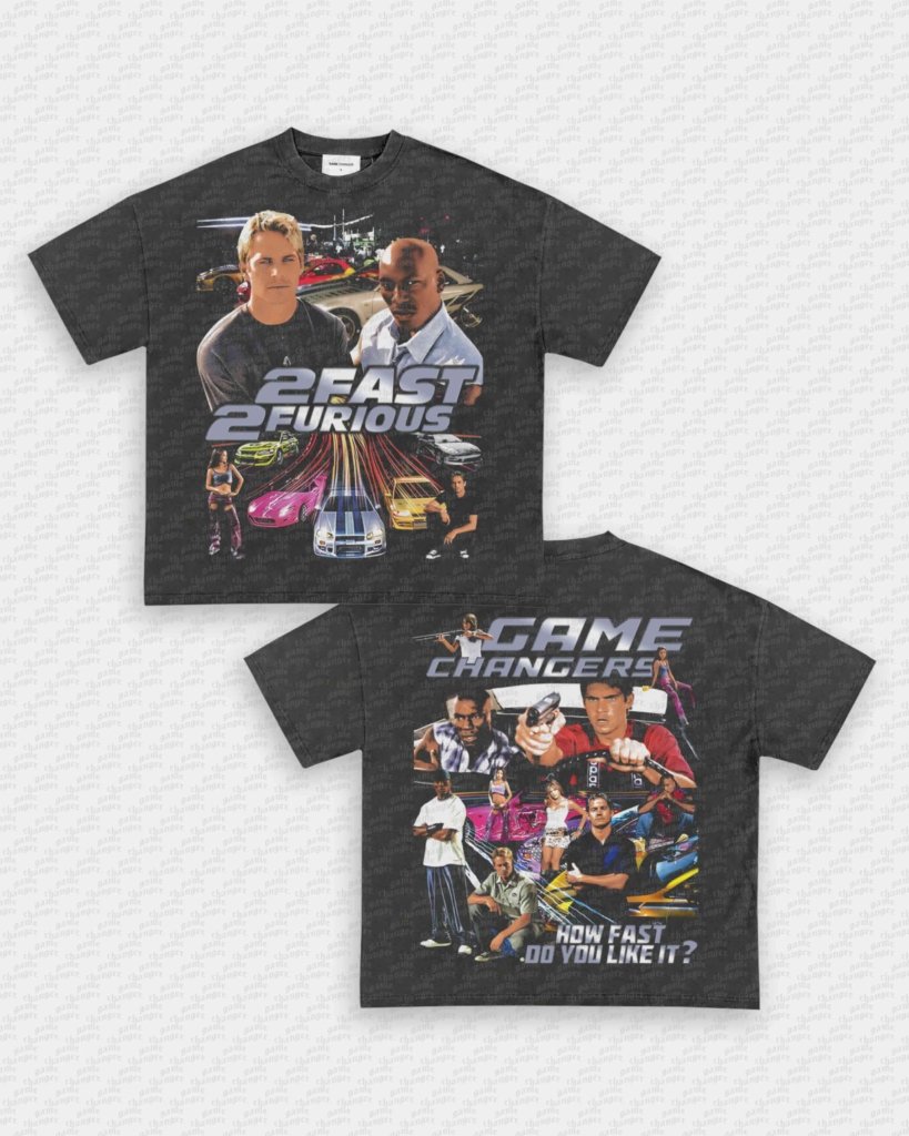 2 FAST 2 FURIOUS TEE - [DS] - WINS™ GAME CHANGERS TEE - WINS LA