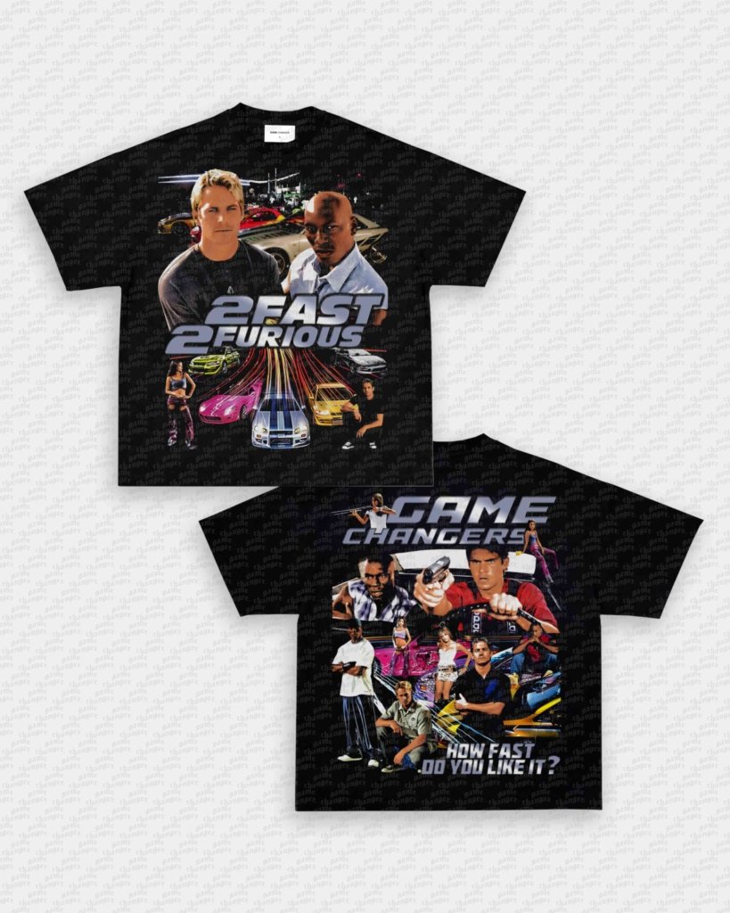 2 FAST 2 FURIOUS TEE - [DS] - WINS™ GAME CHANGERS TEE - WINS LA