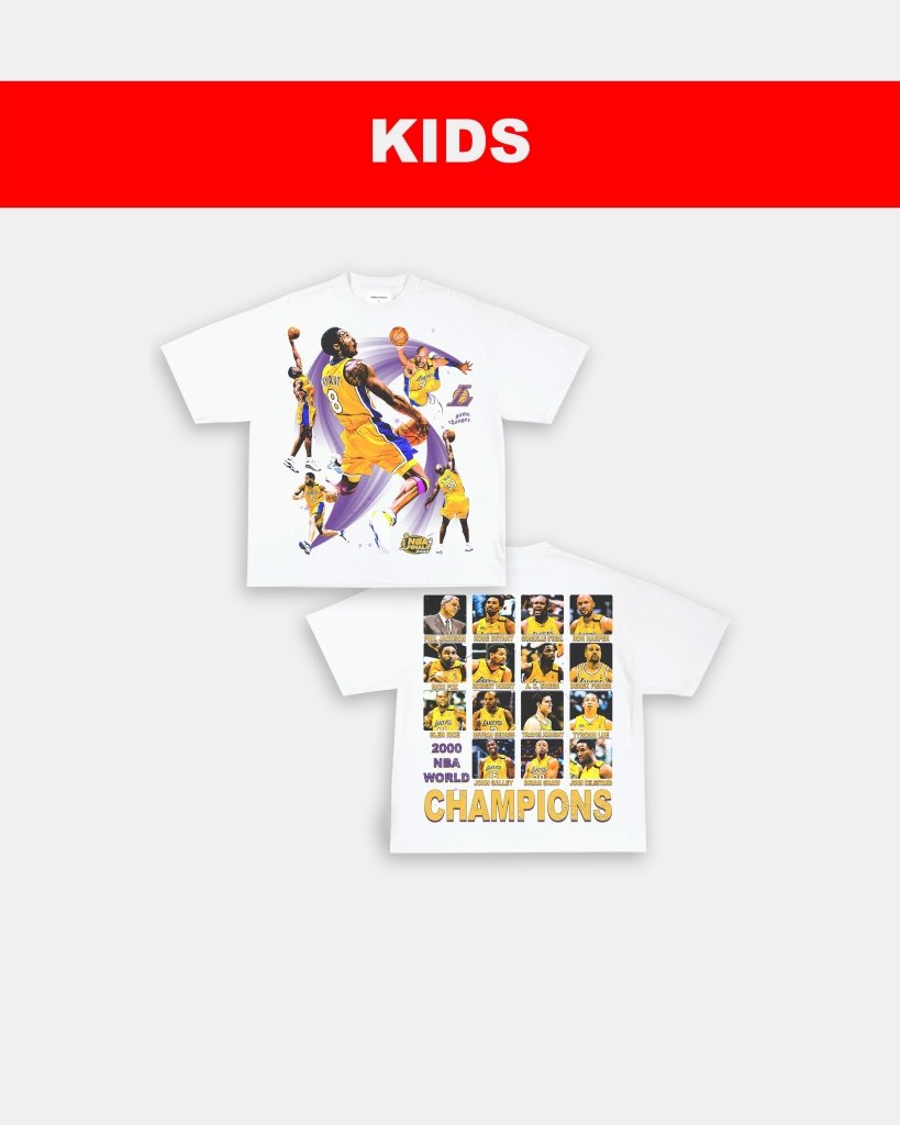 2000 NBA CHAMPS - KIDS TEE - [DS] - WINS™ GAME CHANGERS TEE - WINS LA