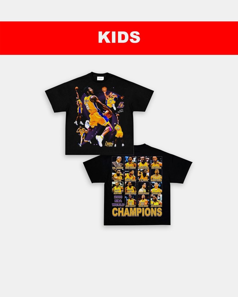 2000 NBA CHAMPS - KIDS TEE - [DS] - WINS™ GAME CHANGERS TEE - WINS LA