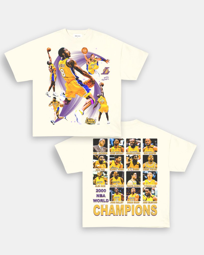 2000 NBA CHAMPS TEE - [DS] - WINS™ GAME CHANGERS TEE - WINS LA