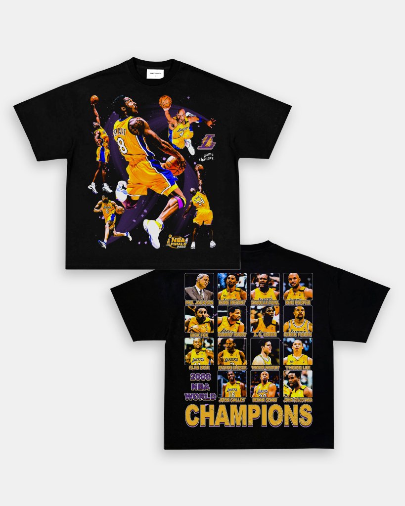 2000 NBA CHAMPS TEE - [DS] - WINS™ GAME CHANGERS TEE - WINS LA