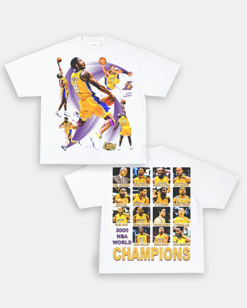 2000 NBA CHAMPS TEE - [DS] - WINS™ GAME CHANGERS TEE - WINS LA