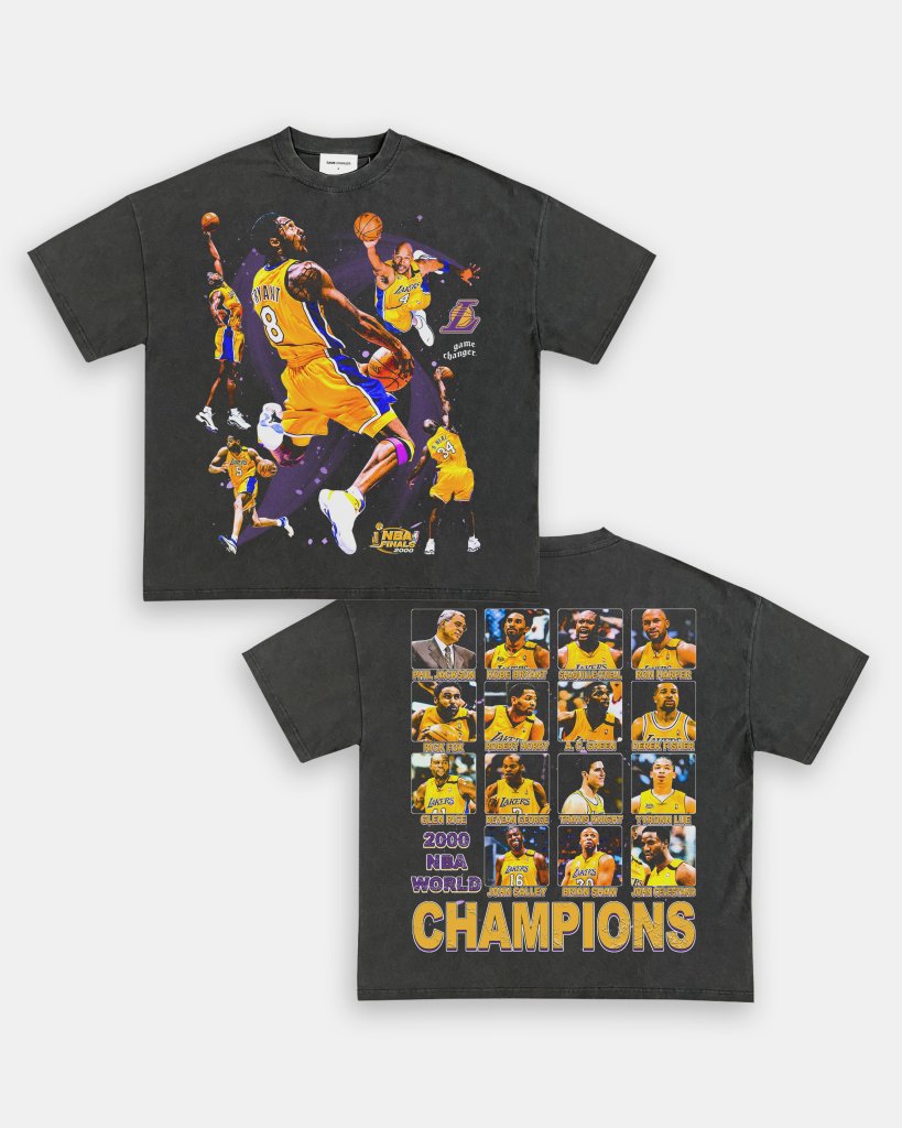 2000 NBA CHAMPS TEE - [DS] - WINS™ GAME CHANGERS TEE - WINS LA