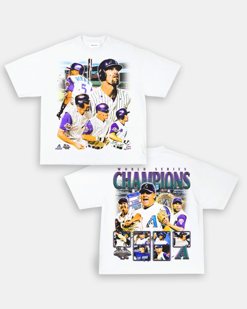 2001 WORLD SERIES CHAMPS - DIAMONDBACKS TEE - [DS] - WINS™ GAME CHANGERS TEE - WINS LA