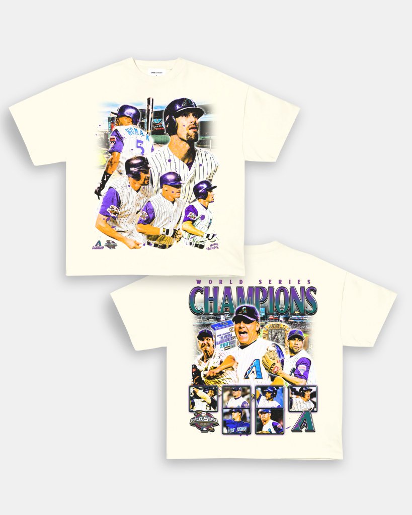 2001 WORLD SERIES CHAMPS - DIAMONDBACKS TEE - [DS] - WINS™ GAME CHANGERS TEE - WINS LA