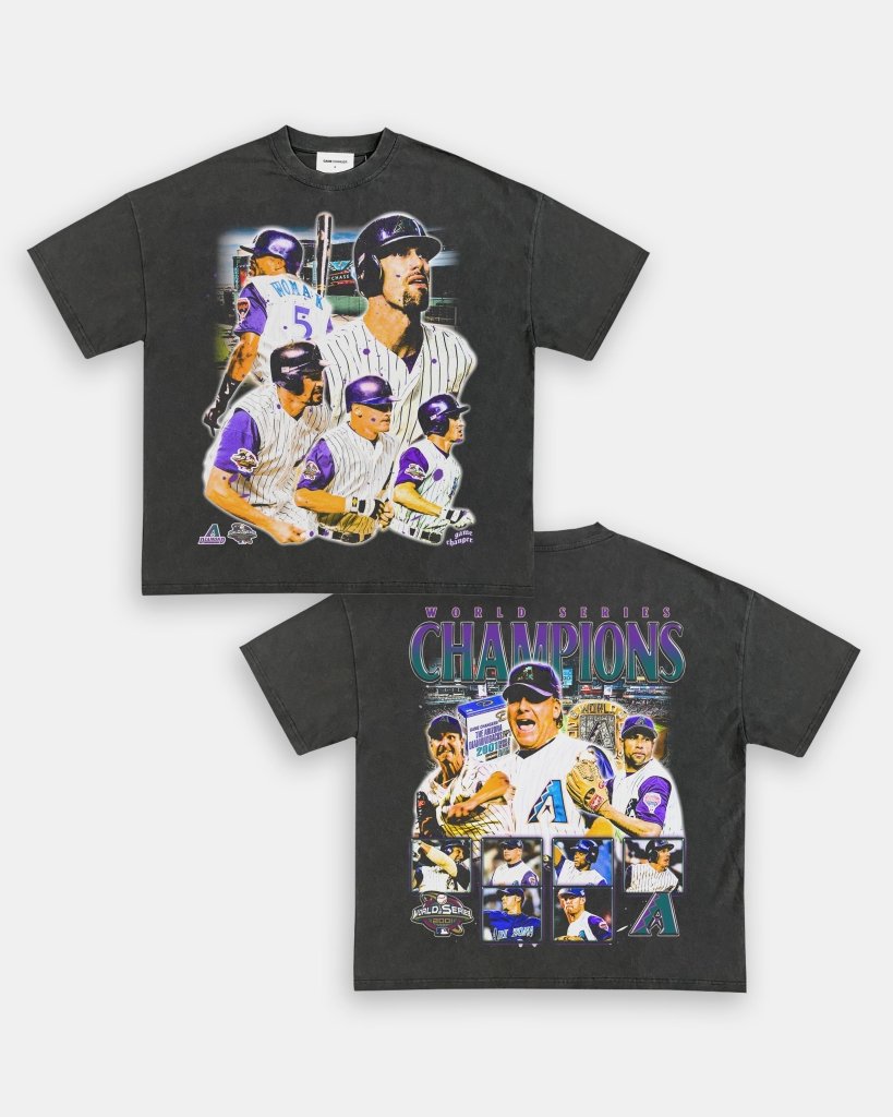 2001 WORLD SERIES CHAMPS - DIAMONDBACKS TEE - [DS] - WINS™ GAME CHANGERS TEE - WINS LA