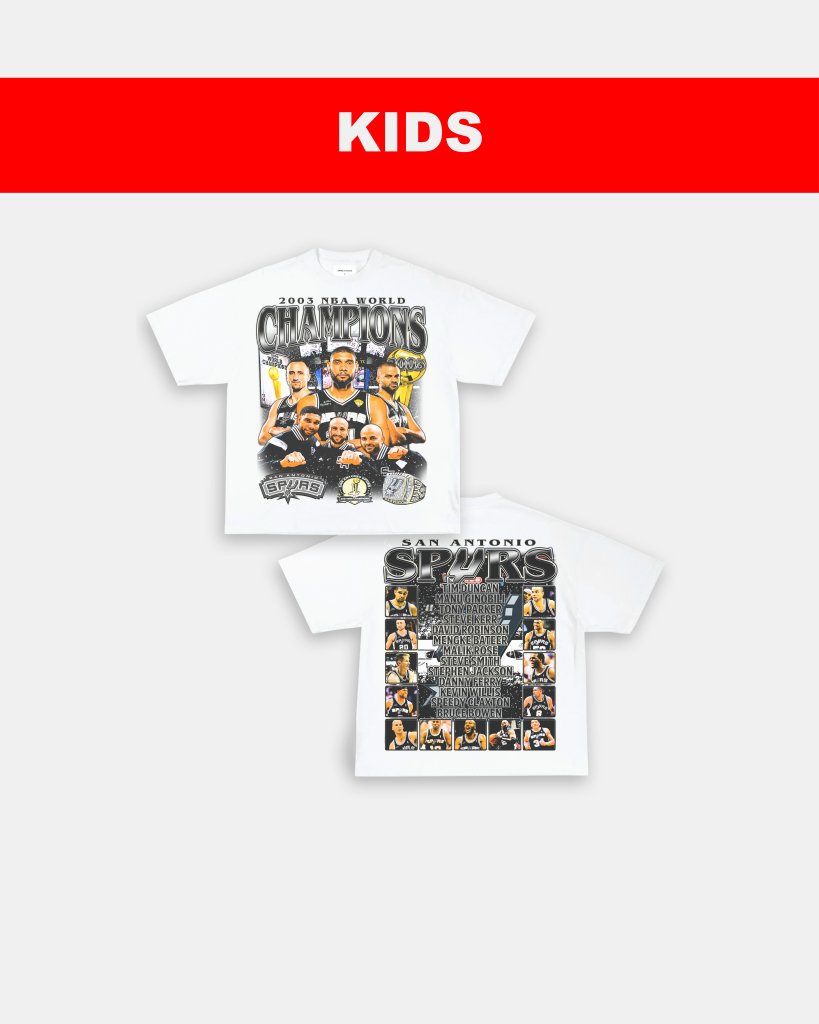 2003 NBA CHAMPIONS - KIDS TEE - [DS] - WINS™ GAME CHANGERS TEE - WINS LA