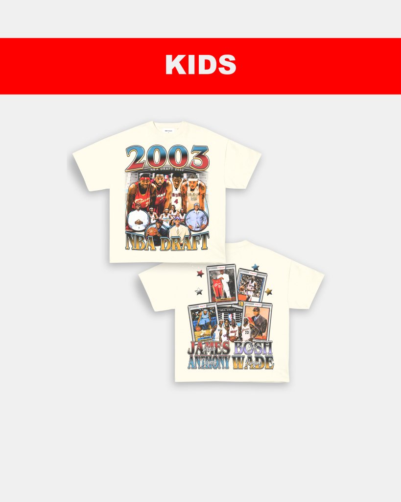 2003 NBA DRAFT CLASS - KIDS TEE - [DS] - WINS™ GAME CHANGERS TEE - WINS LA