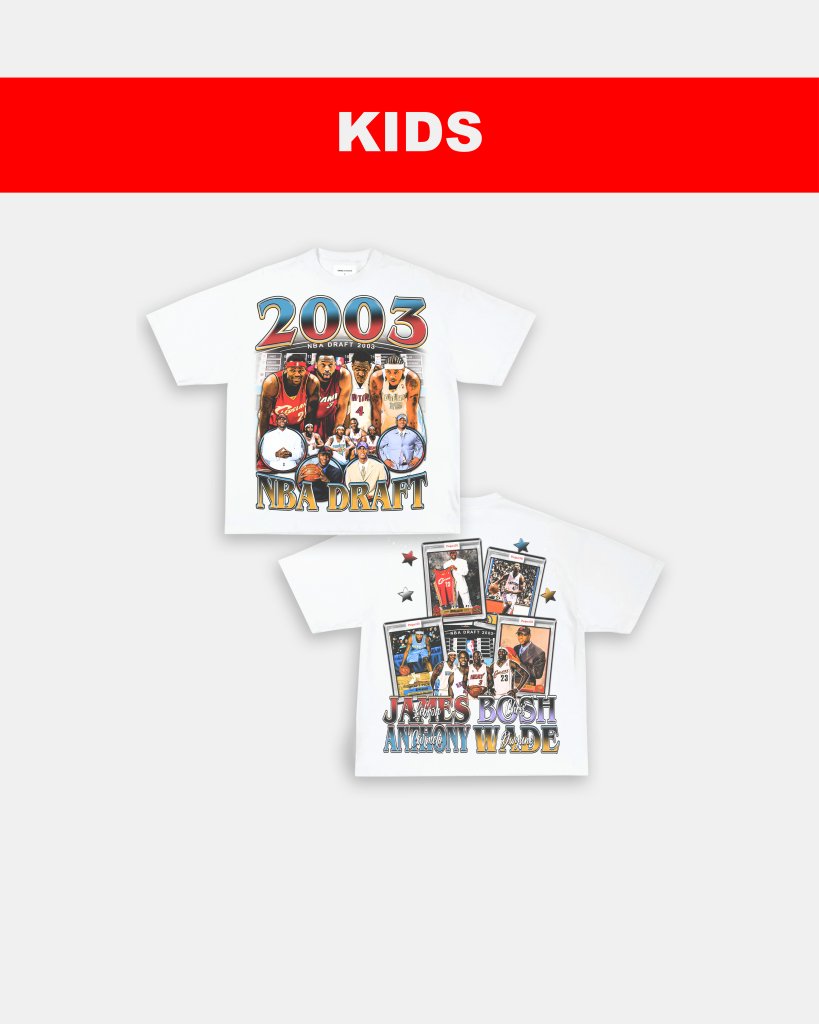 2003 NBA DRAFT CLASS - KIDS TEE - [DS] - WINS™ GAME CHANGERS TEE - WINS LA