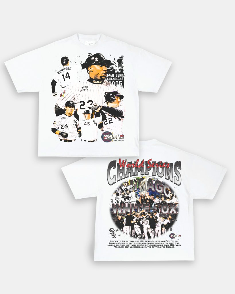 2005 WORLD SERIES CHAMPS - WHITE SOX TEE - [DS] - WINS™ GAME CHANGERS TEE - WINS LA