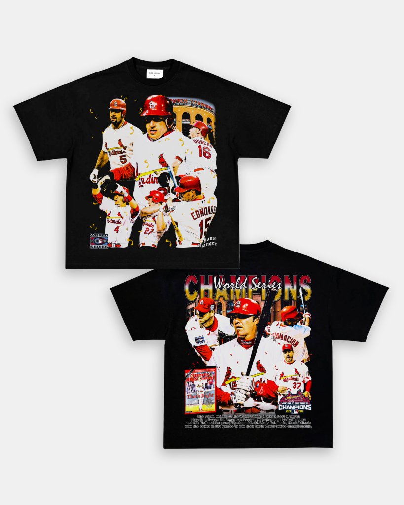 2006 WORLD SERIES CHAMPS - CARDINALS TEE - [DS] - WINS™ GAME CHANGERS TEE - WINS LA