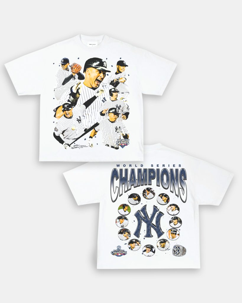 2009 WORLD SERIES CHAMPS - YANKEES TEE - [DS] - WINS™ GAME CHANGERS TEE - WINS LA