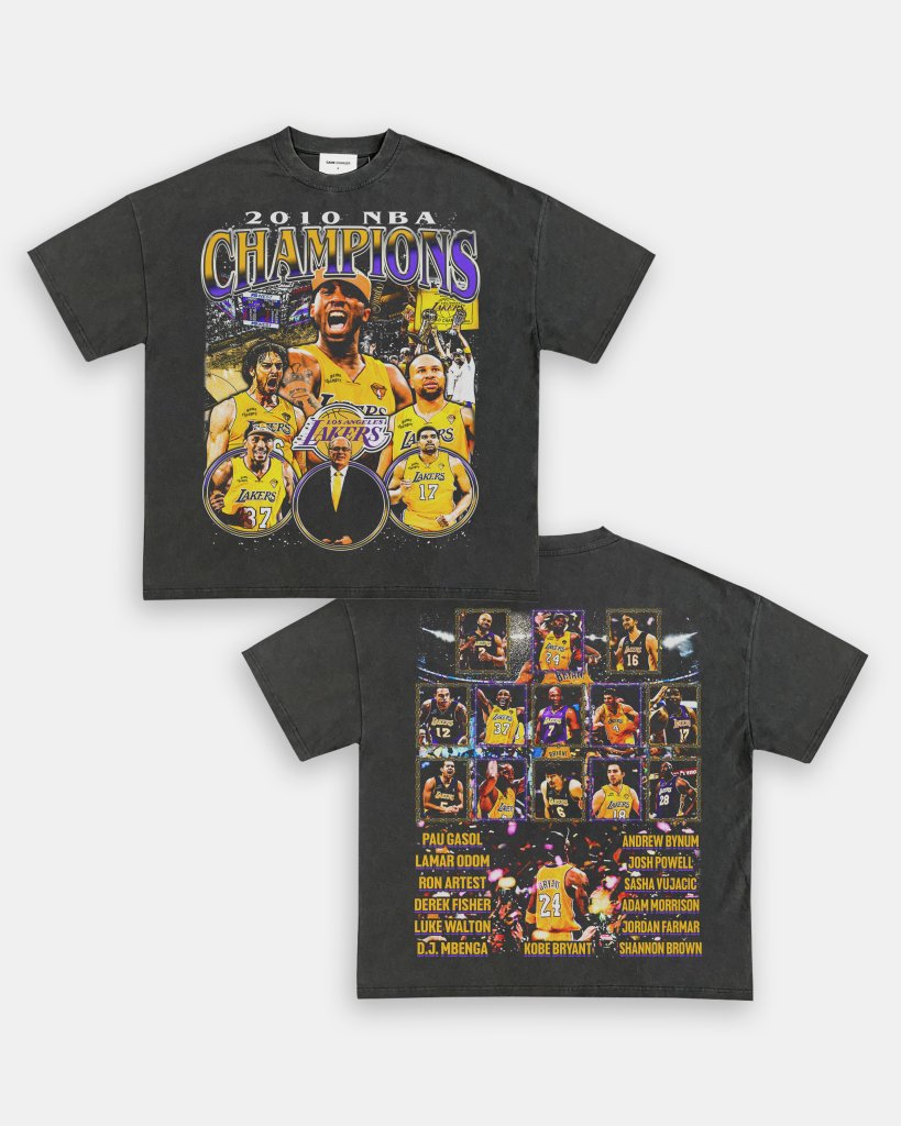 2010 NBA CHAMPIONS TEE - [DS] - WINS™ GAME CHANGERS TEE - WINS LA