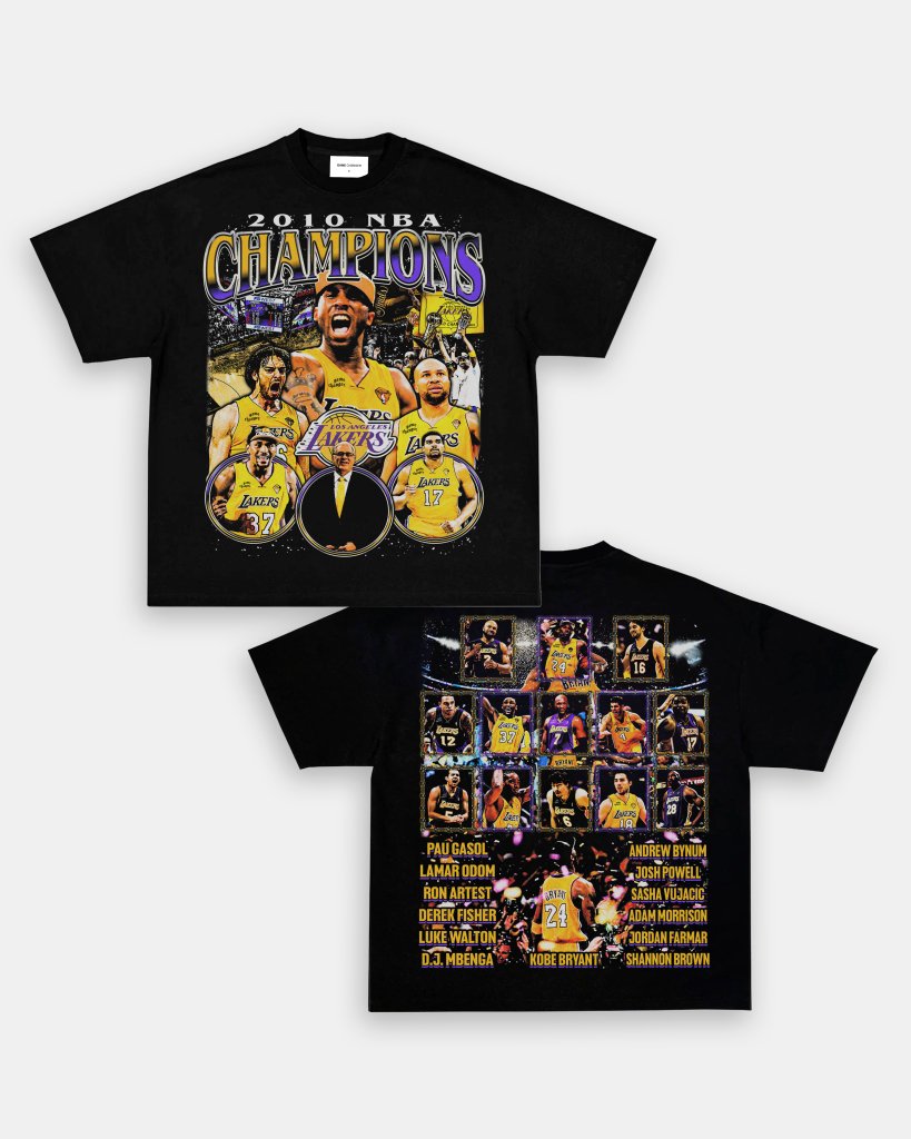 2010 NBA CHAMPIONS TEE - [DS] - WINS™ GAME CHANGERS TEE - WINS LA