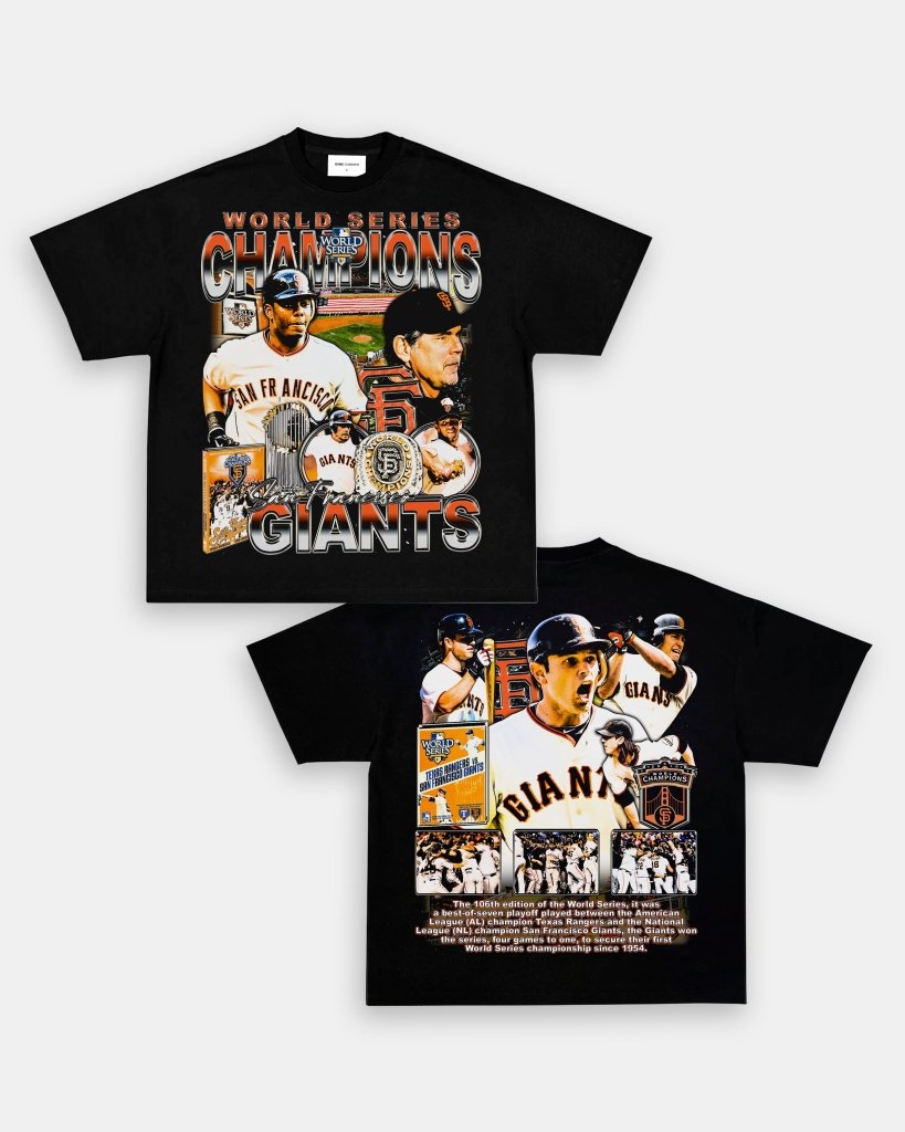 2010 WORLD SERIES CHAMPS - GIANTS TEE - [DS] - WINS™ GAME CHANGERS TEE - WINS LA