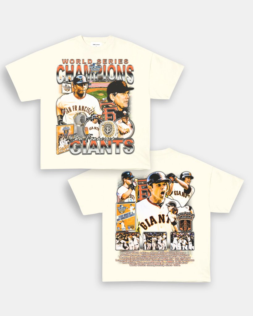 2010 WORLD SERIES CHAMPS - GIANTS TEE - [DS] - WINS™ GAME CHANGERS TEE - WINS LA