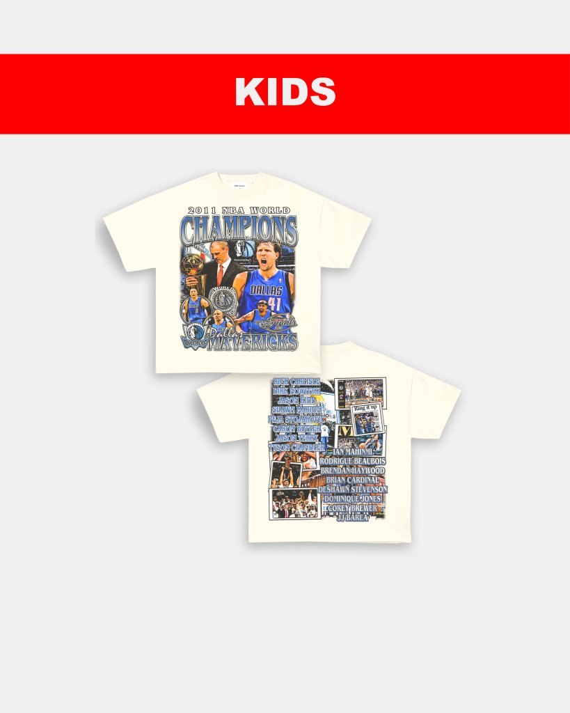 2011 NBA CHAMPIONS - KIDS TEE - [DS] - WINS™ GAME CHANGERS TEE - WINS LA