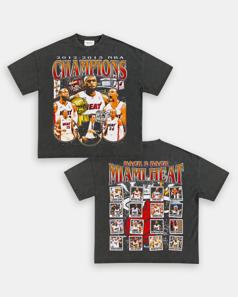 2012 - 13 NBA CHAMPIONS TEE - [DS] - WINS™ GAME CHANGERS TEE - WINS LA