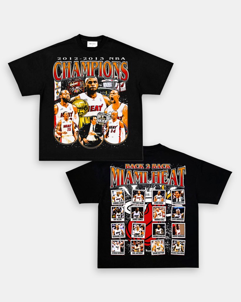 2012 - 13 NBA CHAMPIONS TEE - [DS] - WINS™ GAME CHANGERS TEE - WINS LA