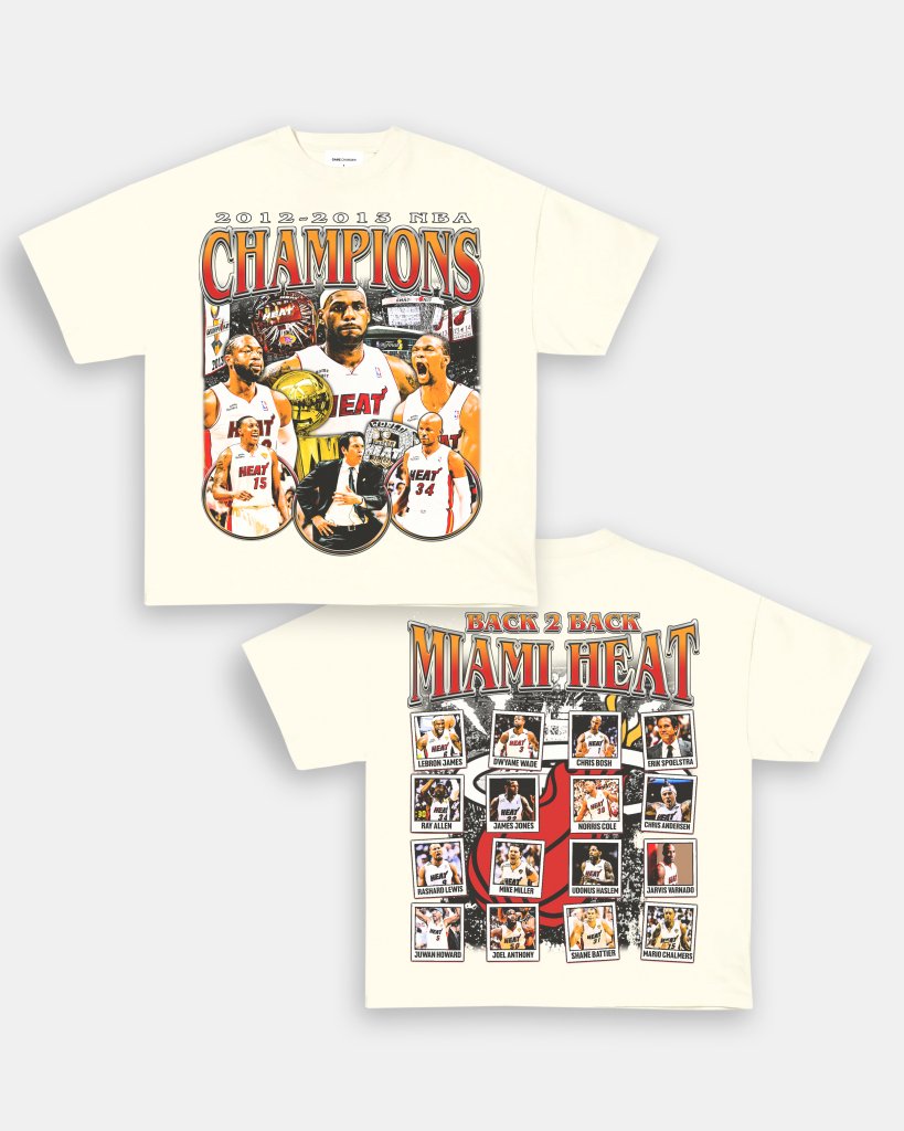 2012 - 13 NBA CHAMPIONS TEE - [DS] - WINS™ GAME CHANGERS TEE - WINS LA