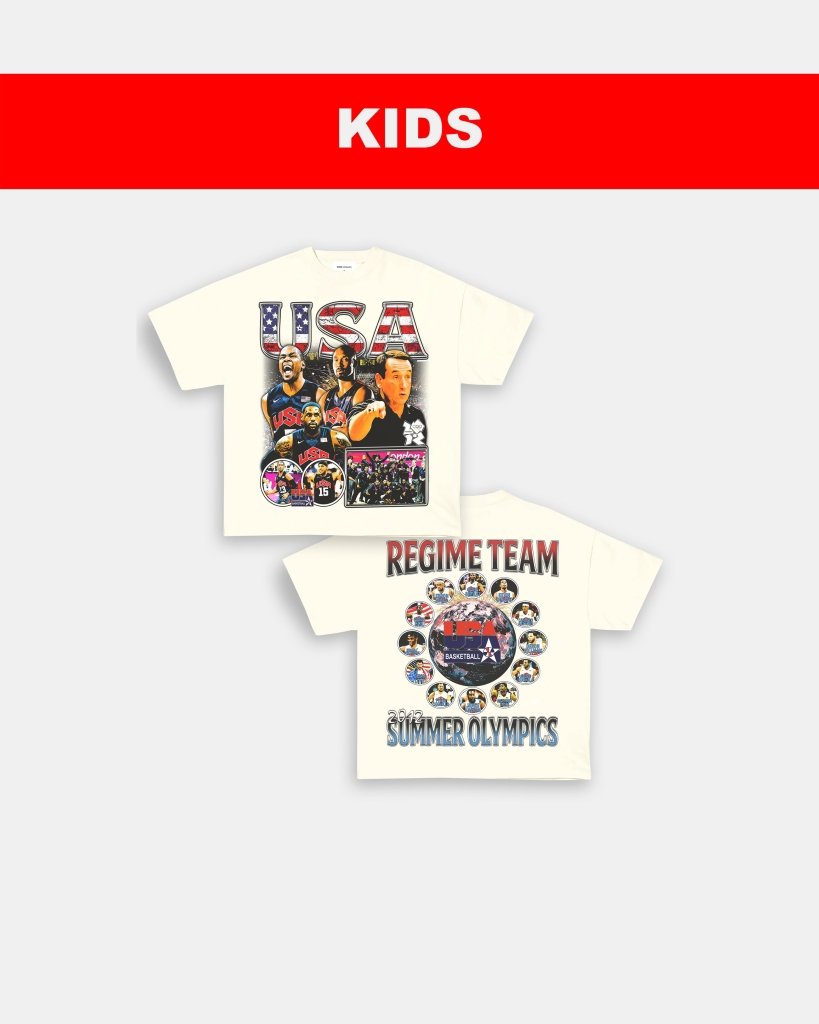 2012 USA BASKETBALL - KIDS TEE - [DS] - WINS™ GAME CHANGERS TEE - WINS LA