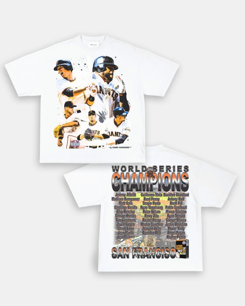 2012 WORLD SERIES CHAMPS - GIANTS TEE - [DS] - WINS™ GAME CHANGERS TEE - WINS LA