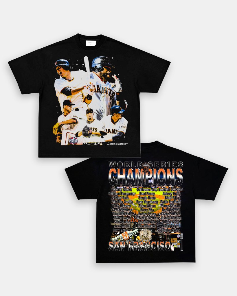 2012 WORLD SERIES CHAMPS - GIANTS TEE - [DS] - WINS™ GAME CHANGERS TEE - WINS LA