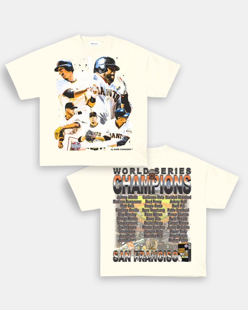 2012 WORLD SERIES CHAMPS - GIANTS TEE - [DS] - WINS™ GAME CHANGERS TEE - WINS LA