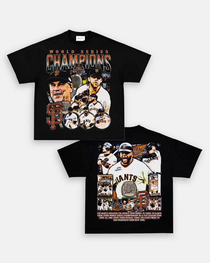 2014 WORLD SERIES CHAMPS - GIANTS TEE - [DS] - WINS™ GAME CHANGERS TEE - WINS LA