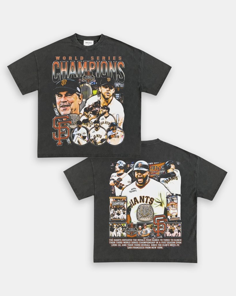 2014 WORLD SERIES CHAMPS - GIANTS TEE - [DS] - WINS™ GAME CHANGERS TEE - WINS LA