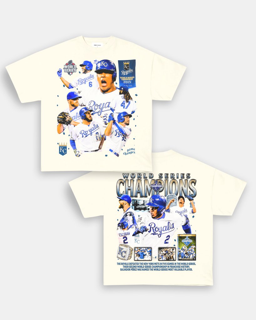 2015 WORLD SERIES CHAMPS - ROYALS TEE - [DS] - WINS™ GAME CHANGERS TEE - WINS LA