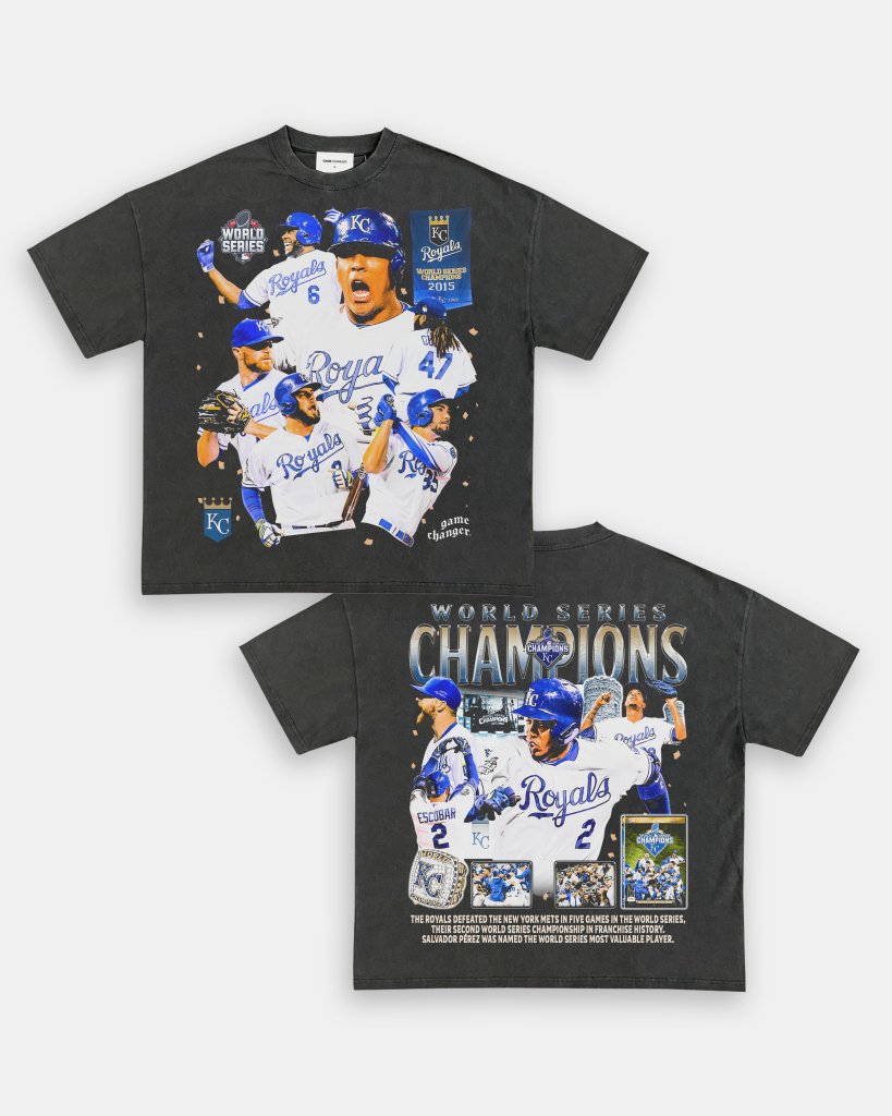 2015 WORLD SERIES CHAMPS - ROYALS TEE - [DS] - WINS™ GAME CHANGERS TEE - WINS LA