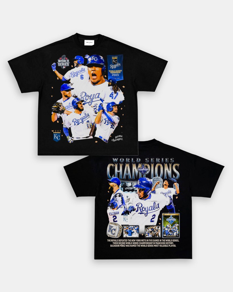 2015 WORLD SERIES CHAMPS - ROYALS TEE - [DS] - WINS™ GAME CHANGERS TEE - WINS LA