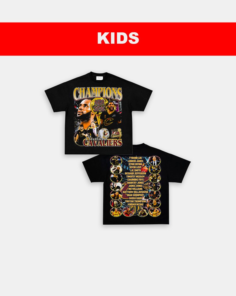 2016 NBA CHAMPIONS - KIDS TEE - [DS] - WINS™ GAME CHANGERS TEE - WINS LA