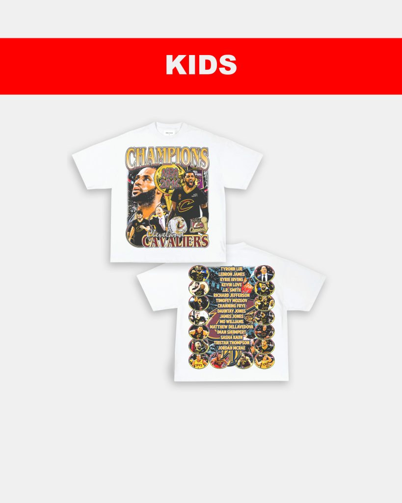 2016 NBA CHAMPIONS - KIDS TEE - [DS] - WINS™ GAME CHANGERS TEE - WINS LA