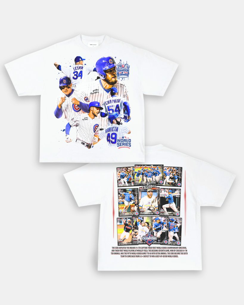 2016 WORLD SERIES CHAMPS - CUBS TEE - [DS] - WINS™ GAME CHANGERS TEE - WINS LA