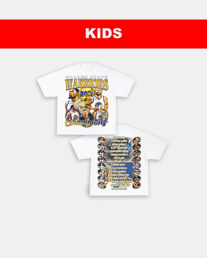 2017 NBA CHAMPIONS - KIDS TEE - [DS] - WINS™ GAME CHANGERS TEE - WINS LA