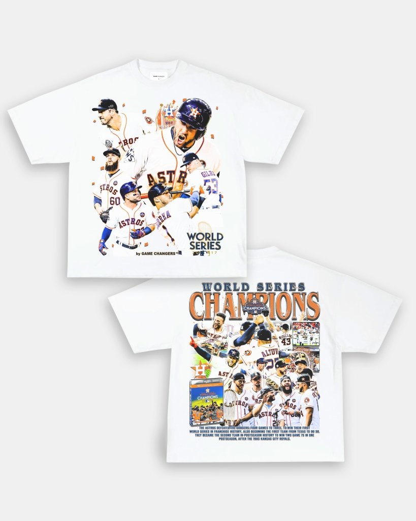 2017 WORLD SERIES CHAMPS - ASTROS TEE - [DS] - WINS™ GAME CHANGERS TEE - WINS LA