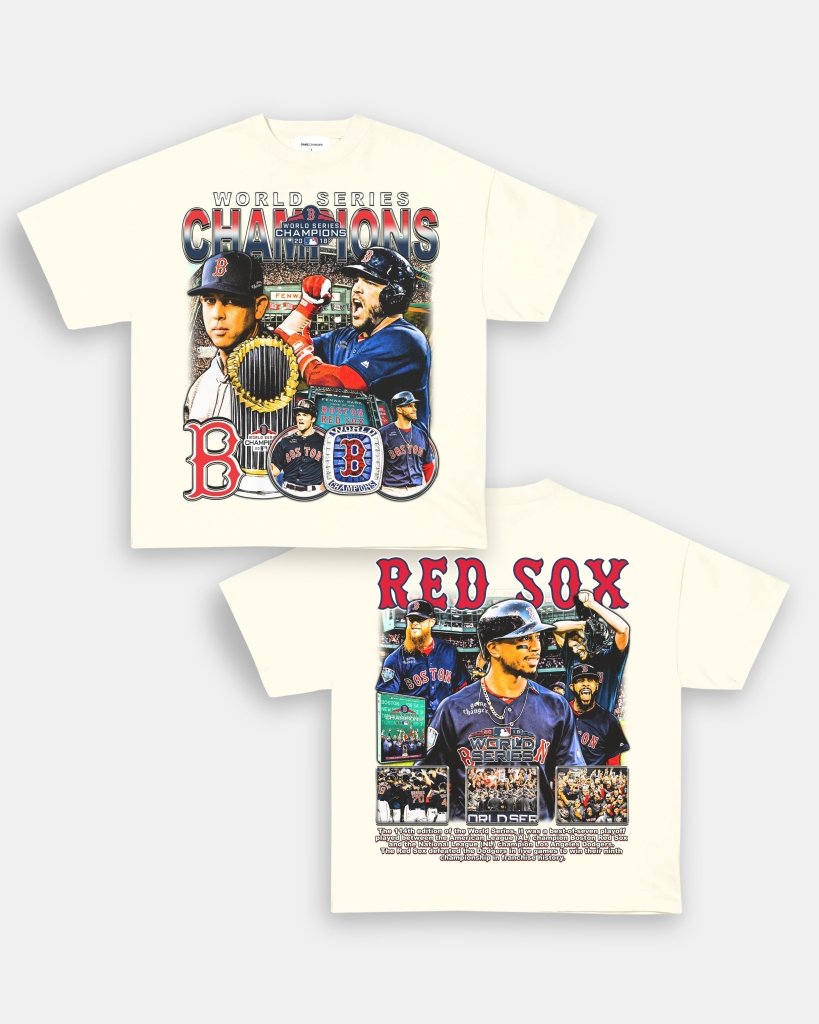 2018 WORLD SERIES CHAMPS - RED SOX TEE - [DS] - WINS™ GAME CHANGERS TEE - WINS LA