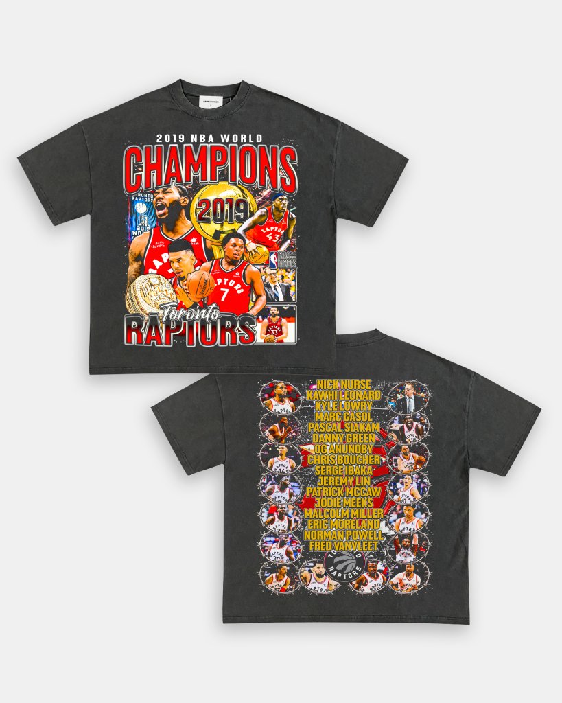 2019 NBA CHAMPIONS TEE - [DS] - WINS™ GAME CHANGERS TEE - WINS LA