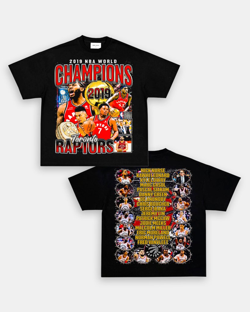 2019 NBA CHAMPIONS TEE - [DS] - WINS™ GAME CHANGERS TEE - WINS LA